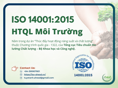 ISO 14001:2015 - Bộ KH&CN hỗ trợ chi phí cho doanh nghiệp