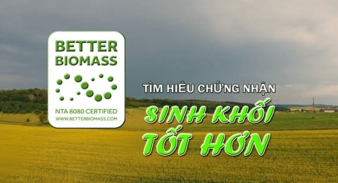 TÌM HIỂU CHỨNG NHẬN SINH KHỐI TỐT HƠN (Better Biomass - NTA 8080)