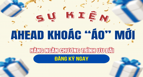 ƯU ĐÃI SIÊU KHỦNG - ĐÓN LOGO NHẬN DIỆN THƯƠNG HIỆU MỚI CÙNG AHEAD