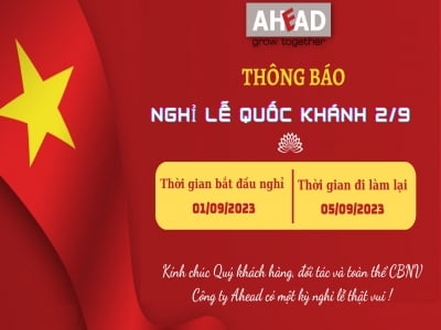 THÔNG BÁO NGHỈ LỄ QUỐC KHÁNH 2/9/2023