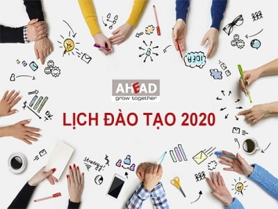 AHEAD - Lịch đào tạo ISO năm 2020