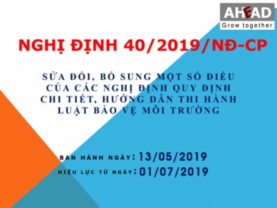 Các quy định mới của Nghị định 40/2019/NĐ-CP mà Doanh nghiệp cần phải biết