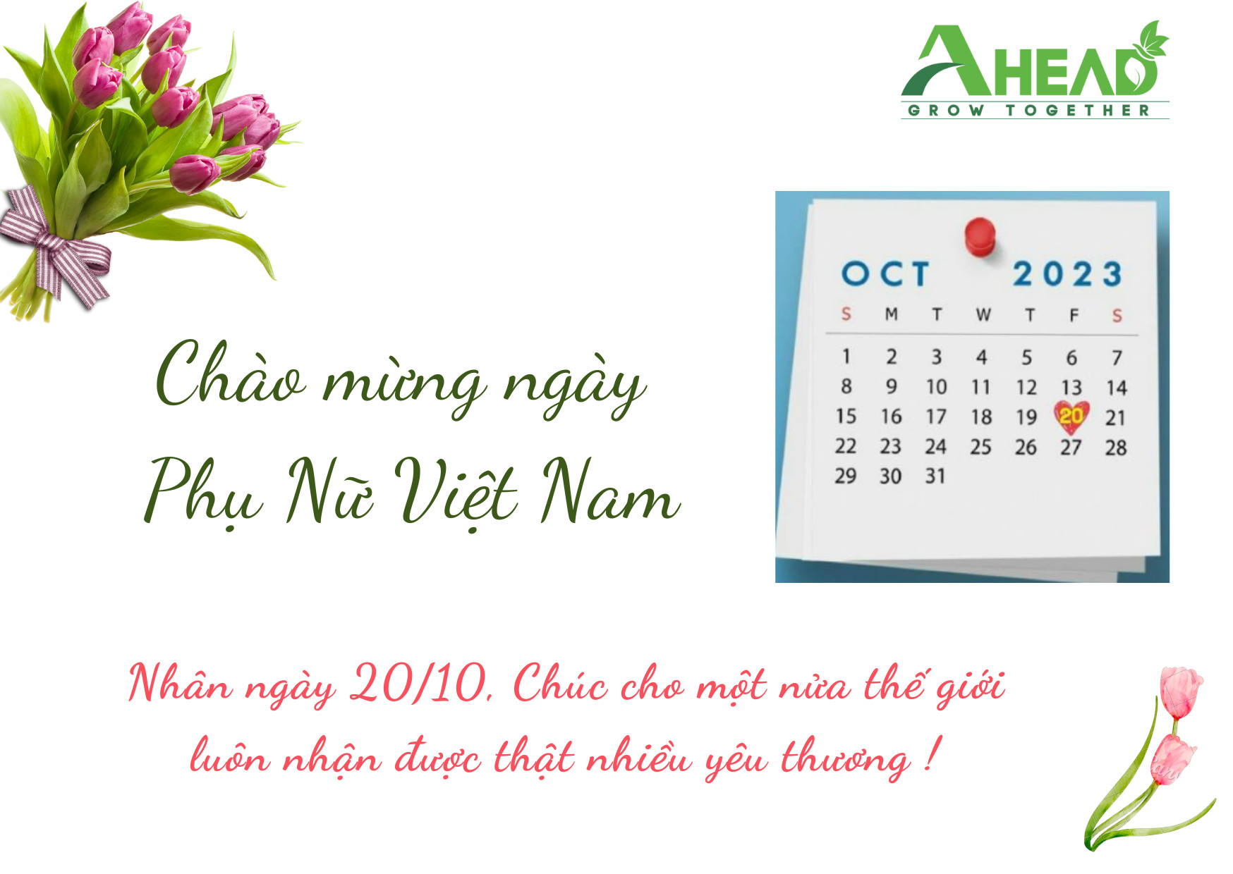 chúc mừng ngày phụ nữ việt nam 20/10